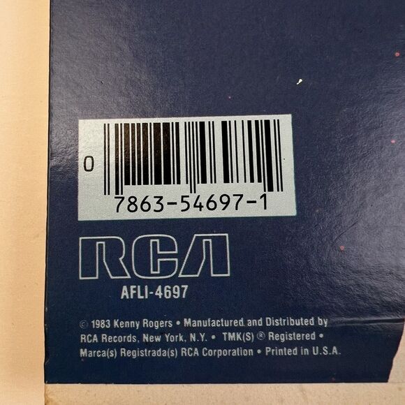 Kenny Rogers Eyes That See In The Dark Country Artist 1983 Music Vinyl Record - Picture 5 of 8